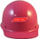 MSA Skullgard (LARGE SHELL) Cap Style Hard Hats with Ratchet Suspension - Hot Pink 
