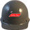 MSA Skullgard (LARGE SHELL) Cap Style Hard Hats with Ratchet Suspension - Gray 
