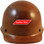 MSA Skullgard (LARGE SHELL) Cap Style Hard Hats with Ratchet Suspension - Natural Tan 

