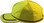 ERB Soft Bump Cap (Cap and Insert) - Hi Viz Lime - Left Side View