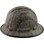 Pyramex Ridgeline Full Brim Style Hard Hat Camouflage Pattern with Protective Edge - Left View