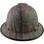 Pyramex Ridgeline Full Brim Style Hard Hat with Camouflage Pattern with Protective Edge - Front View