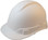 Oblique View Pyramex Ridgeline Cap Style Hard Hat with White Graphite Pattern 