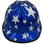 MSA V-Gard American Stars and Stripes Hard Hats - Edge Front