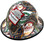 Beer Cans Full Brim Style Hydro Dipped Hard Hats - Edge Left