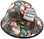 Beer Cans Full Brim Style Hydro Dipped Hard Hats - Edge Right