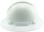 Pyramex Ridgeline Full Brim Hard Hat - White - Right view