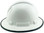 Pyramex Ridgeline Full Brim Hard Hat - White - with Protective Edge