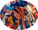 Made In USA Patriotic Hydro Dipped Hard Hats Full Brim Style - Illustration