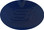 SkullBucket Aluminum Cap Style Hard Hats with Ratchet Suspensions - Blue - Logo Illustration