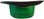 Outlaw Cowboy Hardhat with Ratchet Suspension Dark Green  - Supplemental View