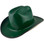 Outlaw Cowboy Hardhat with Ratchet Suspension Dark Green with Protective Edge