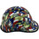 Texas Pride Cap Style Hydro Dipped Hard Hats - with edge View Right