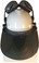 MSA V-Gard Cap Style hard hat with Dark Green Faceshield, Hard Hat Attachment, and Earmuff - White hard hat- Side