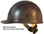 MSA Skullgard Cap Style Hard Hats With Swing Suspension Textured CAMO ~ Swing Suspension in Normal Position