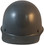 Skullgard Cap Style With Ratchet Suspension Textured GUNMETAL - Front View