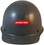 MSA Skullgard (LARGE SHELL) Cap Style Hard Hats with STAZ ON Suspension - Textured GUNMETAL - Back View