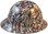 Sweet Home Texas Hydro Dipped Hard Hats Full Brim Style - Right Side View