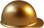 MSA Skullgard (SMALL SIZE) Cap Style Hard Hats with Ratchet Suspension - Gold - Right Side View