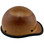 MSA Skullgard (SMALL SIZE) Cap Style Hard Hats with Ratchet Suspension - Natural Tan with edge-right