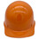 MSA Skullgard (SMALL SIZE) Orange Cap Style Hard Hats with Ratchet Suspension - Front