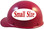 MSA Skullgard (SMALL SIZE) Cap Style Hard Hats with Ratchet Suspension - Raspberry - Left Side View