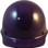 MSA Skullgard Cap Style Hard Hats - Ratchet Suspensions - Purple  - Front View