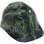 Nuclear Fallout Hydro Dipped Cap Style Hard Hats - Right Oblique View