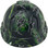 Nuclear Fallout Hydro Dipped Cap Style Hard Hats - Front