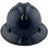 MSA V-Gard Full Brim Hard Hats with Fas-Trac Suspensions Navy Blue - with Protective Edge