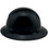 Pyramex Ridgeline Full Brim Hard Hat - Black - Left view