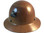 MSA Skullgard Full Brim ~  Natural Tan  ~ back View