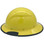 DAX Fiberglass Composite Hard Hat  Full Brim Yellow - Edge Left