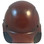 DAX Fiberglass Composite Hard Hat - Cap Style Natural Tan - Front View