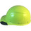 DAX Fiberglass Composite Hard Hat - Cap Style Hi Viz Lime - Left View