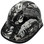 Honor The Fallen Hydro Dipped Cap Style Hard Hats  - Edge Oblique Left