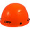 DAX Hard Hat - Cap Style High Vision Orange - Back View