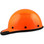 DAX Hard Hat with Protective Edge - Cap Style High Vision Orange - Left View