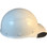 DAX Carbon Fiber Hard Hat - Cap Style White - Right View