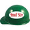 MSA Skullgard (SMALL SHELL) Cap Style Hard Hats with Ratchet Suspension - Green - Left Side View