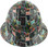 Star Wars Style Full Brim Hydro Dipped Hard Hats - Front View