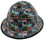 Star Wars Style Full Brim Hydro Dipped Hard Hats - Edge Left