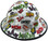 Bam Style Full Brim Hydro Dipped Hard Hats - Edge Right