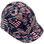 USA Flag Cap Style Hydro Dipped Hard Hats - Oblique Right