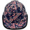 USA Flag Cap Style Hydro Dipped Hard Hats - Edge Front