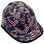 USA Flag Cap Style Hydro Dipped Hard Hats - Edge Oblique Right