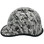 Social Media Style Hydro Dipped Hard Hats - Edge Left