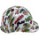 Zoom Bam Boom Style Hydro Dipped Hard Hats - Right