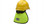 Pyramex Cooling Neck Shield - Hi-Viz Lime (CNS130)