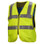 Pyramex Cooling Vest Series - Class 2 Hi-Vis Lime Safety Vests w/ Silver Stripes (CV200)